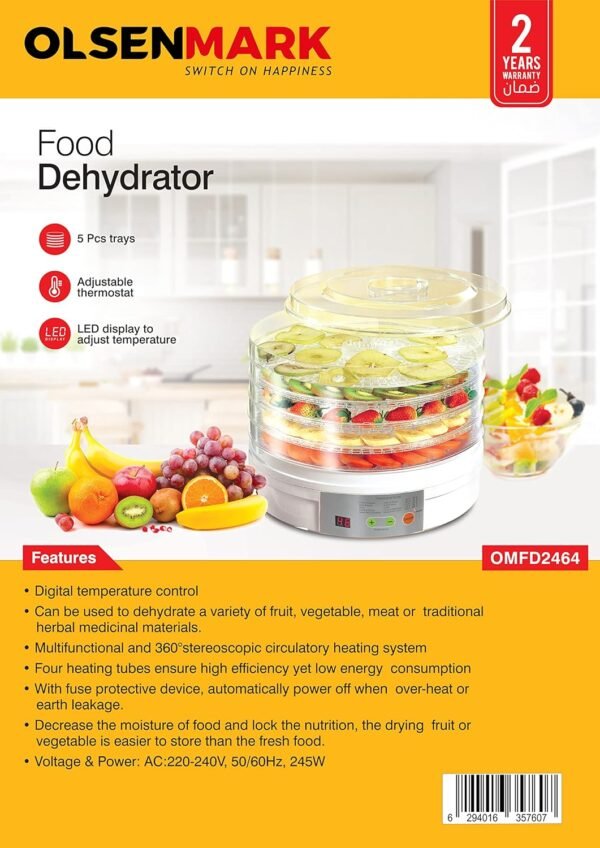 Dehidratues Ushqimi Olsenmark